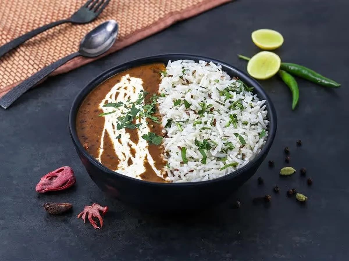 Dal Makhani Rice Bowl